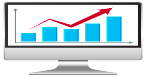 email marketing ROI growth graph